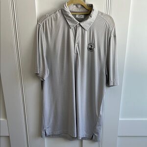 AdiPure by adidas Men’s Golf Shirt Size M - Pebble Beach Logo